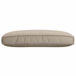 Casa si Gradina - Gradina si terasa - Mobilier exterior - Perne decorative exterior - Perna pentru palet pentru sezut Taupe 120x80x12 cm Material Oxford - Infinity.ro