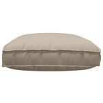 Casa si Gradina - Gradina si terasa - Mobilier exterior - Perne decorative exterior - Perna pentru palet pentru sezut Taupe 120x80x12 cm Material Oxford - Infinity.ro