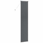 Casa si Gradina - Textile si covoare - Rulouri si jaluzele - Jaluzea pentru Fereastra Gri inchis 80 x 130 cm Aluminiu - Infinity.ro