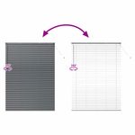 Casa si Gradina - Textile si covoare - Rulouri si jaluzele - Jaluzea pentru Fereastra Gri inchis 155 x 220 cm Aluminiu - Infinity.ro