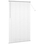 Casa si Gradina - Textile si covoare - Rulouri si jaluzele - Jaluzea pentru Fereastra Argintiu 80 x 130 cm Aluminiu - Infinity.ro