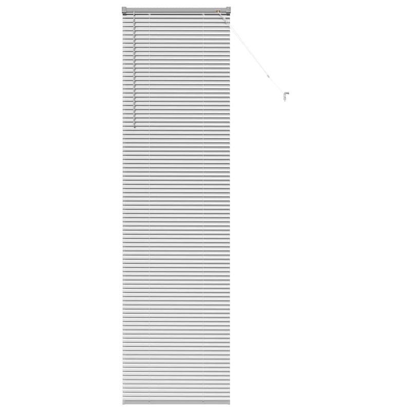 Casa si Gradina - Textile si covoare - Rulouri si jaluzele - Jaluzea pentru Fereastra Argintiu 80 x 130 cm Aluminiu - Infinity.ro