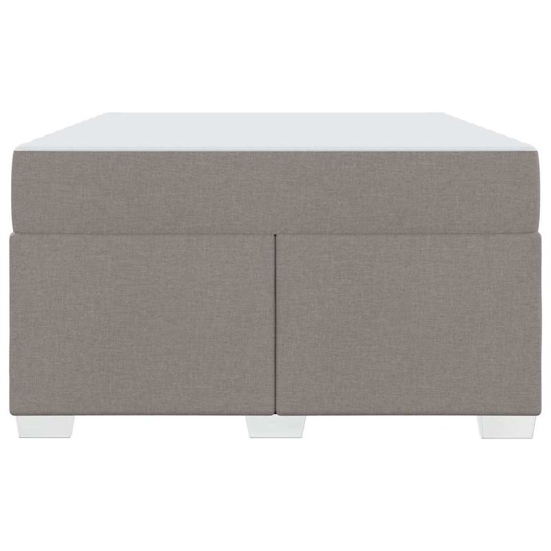 Casa si Gradina - Mobilier - Paturi si accesorii - Paturi - Cadru de pat Altele Gri taupe 120 x 190 cm tesatura - Infinity.ro