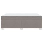 Casa si Gradina - Mobilier - Paturi si accesorii - Paturi - Cadru de pat Altele Gri taupe 120 x 190 cm tesatura - Infinity.ro