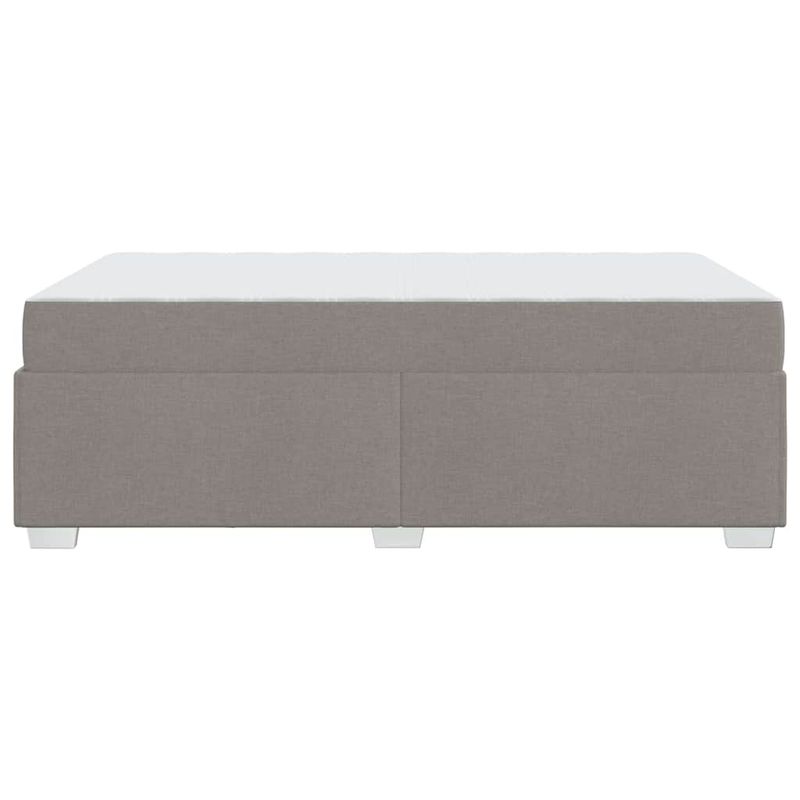Casa si Gradina - Mobilier - Paturi si accesorii - Paturi - Cadru de pat Altele Gri taupe 120 x 190 cm tesatura - Infinity.ro