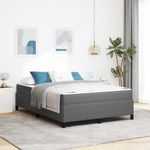 Casa si Gradina - Mobilier - Paturi si accesorii - Paturi - Cadru de pat Gri deschis 140 x 200 cm Tesatura de catifea - Infinity.ro