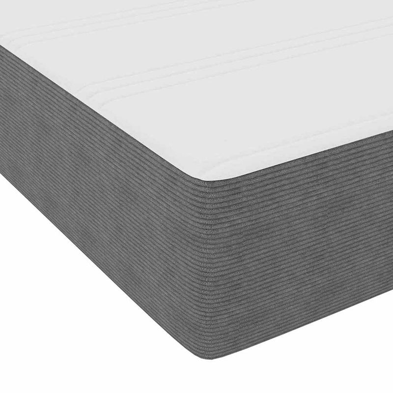 Casa si Gradina - Mobilier - Paturi si accesorii - Paturi - Cadru de pat Gri deschis 140 x 200 cm Tesatura de catifea - Infinity.ro