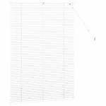 Casa si Gradina - Textile si covoare - Rulouri si jaluzele - Jaluzea pentru Fereastra cu perdele Altele Manual Alb 80 x 130 cm Aluminiu - Infinity.ro