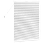 Casa si Gradina - Textile si covoare - Rulouri si jaluzele - Jaluzea pentru Fereastra cu perdele Altele Manual Alb 80 x 130 cm Aluminiu - Infinity.ro