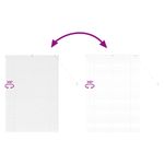 Casa si Gradina - Textile si covoare - Rulouri si jaluzele - Jaluzea pentru Fereastra cu perdele Altele Manual Alb 80 x 130 cm Aluminiu - Infinity.ro