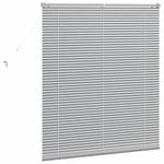 Casa si Gradina - Textile si covoare - Rulouri si jaluzele - Jaluzea pentru Fereastra Argintiu 110 x 130 cm Aluminiu - Infinity.ro