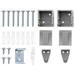 Casa si Gradina - Textile si covoare - Rulouri si jaluzele - Jaluzea pentru Fereastra Argintiu 110 x 130 cm Aluminiu - Infinity.ro