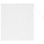 Casa si Gradina - Textile si covoare - Rulouri si jaluzele - Jaluzea pentru Fereastra cu perdele Altele Manual Alb 80 x 130 cm Aluminiu - Infinity.ro