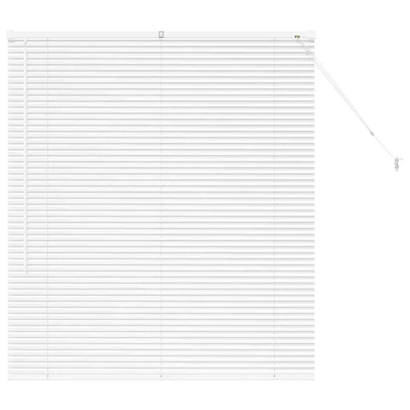 Casa si Gradina - Textile si covoare - Rulouri si jaluzele - Jaluzea pentru Fereastra cu perdele Altele Manual Alb 80 x 130 cm Aluminiu - Infinity.ro