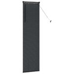 Casa si Gradina - Textile si covoare - Rulouri si jaluzele - Jaluzea pentru Fereastra cu perdele Altele Manual Negru 80 x 130 cm Aluminiu - Infinity.ro
