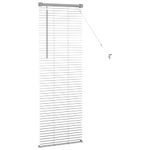 Casa si Gradina - Textile si covoare - Rulouri si jaluzele - Jaluzea pentru Fereastra Argintiu 80 x 130 cm Aluminiu - Infinity.ro