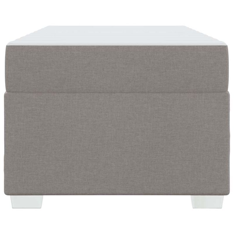 Casa si Gradina - Mobilier - Paturi si accesorii - Paturi - Cadru de pat Altele Gri taupe 90 x 200 cm tesatura - Infinity.ro