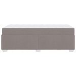 Casa si Gradina - Mobilier - Paturi si accesorii - Paturi - Cadru de pat Altele Gri taupe 90 x 200 cm tesatura - Infinity.ro