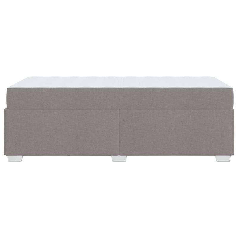 Casa si Gradina - Mobilier - Paturi si accesorii - Paturi - Cadru de pat Altele Gri taupe 90 x 200 cm tesatura - Infinity.ro
