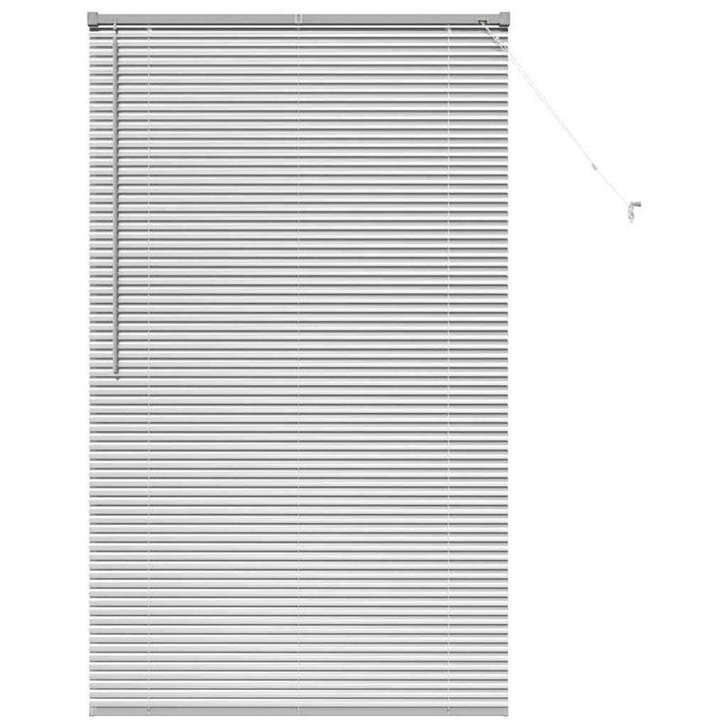 Casa si Gradina - Textile si covoare - Rulouri si jaluzele - Jaluzea pentru Fereastra Argintiu 105 x 175 cm Aluminiu - Infinity.ro