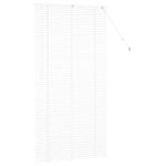 Casa si Gradina - Textile si covoare - Rulouri si jaluzele - Jaluzea pentru Fereastra cu perdele Altele Manual Alb 80 x 130 cm Aluminiu - Infinity.ro