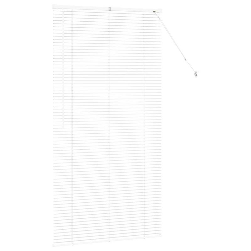 Casa si Gradina - Textile si covoare - Rulouri si jaluzele - Jaluzea pentru Fereastra cu perdele Altele Manual Alb 80 x 130 cm Aluminiu - Infinity.ro