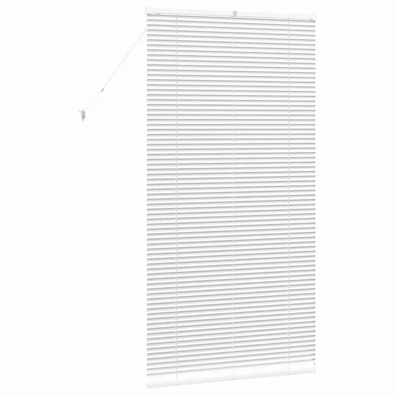Casa si Gradina - Textile si covoare - Rulouri si jaluzele - Jaluzea pentru Fereastra cu perdele Altele Manual Alb 80 x 130 cm Aluminiu - Infinity.ro