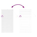 Casa si Gradina - Textile si covoare - Rulouri si jaluzele - Jaluzea pentru Fereastra cu perdele Altele Manual Alb 80 x 130 cm Aluminiu - Infinity.ro