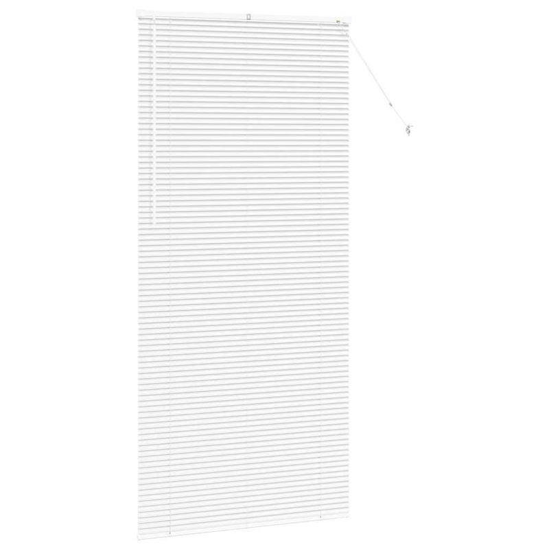 Casa si Gradina - Textile si covoare - Rulouri si jaluzele - Jaluzea pentru Fereastra cu perdele Altele Manual Alb 100 x 220 cm Aluminiu - Infinity.ro