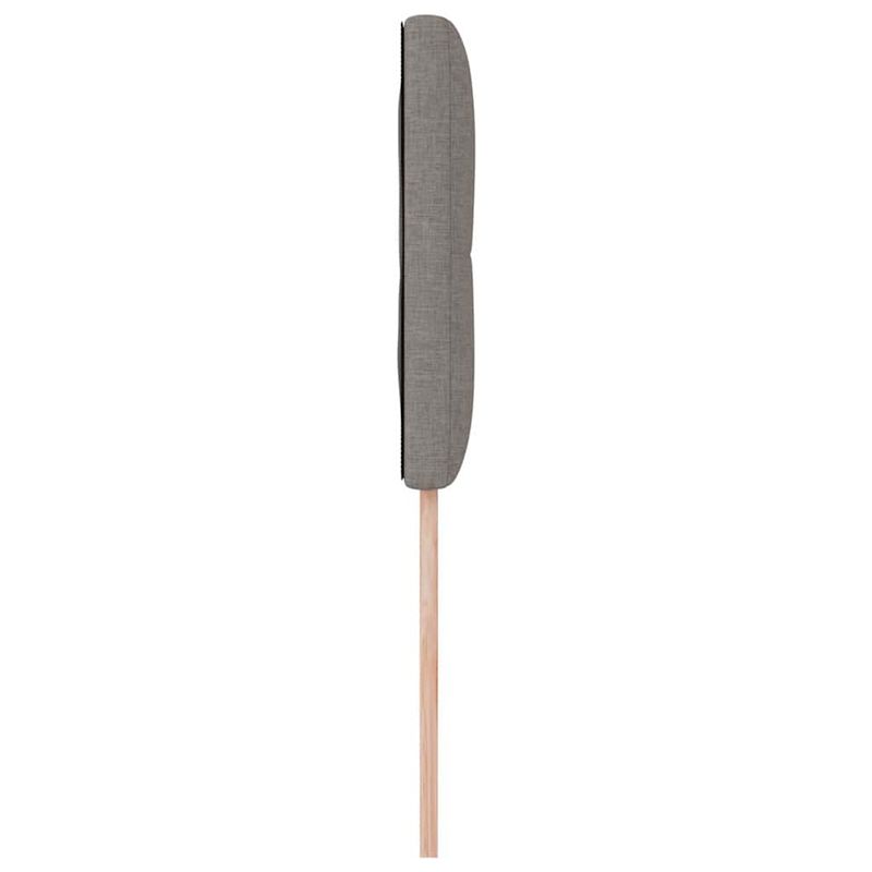 Casa si Gradina - Mobilier - Paturi si accesorii - Accesorii paturi - Tablie de pat cu nasturi taupe 80 cm textil - Infinity.ro