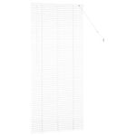 Casa si Gradina - Textile si covoare - Rulouri si jaluzele - Jaluzea pentru Fereastra cu perdele Altele Manual Alb 80 x 175 cm Aluminiu - Infinity.ro
