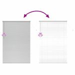 Casa si Gradina - Textile si covoare - Rulouri si jaluzele - Jaluzea pentru Fereastra Argintiu 150 x 220 cm Aluminiu - Infinity.ro