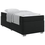 Casa si Gradina - Mobilier - Paturi si accesorii - Paturi - Cadru de pat Altele Negru 90 x 200 cm Piele artificiala - Infinity.ro