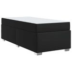 Casa si Gradina - Mobilier - Paturi si accesorii - Paturi - Cadru de pat Altele Negru 90 x 200 cm Piele artificiala - Infinity.ro
