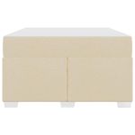 Casa si Gradina - Mobilier - Paturi si accesorii - Paturi - Cadru de pat Altele Crem 120 x 190 cm tesatura - Infinity.ro