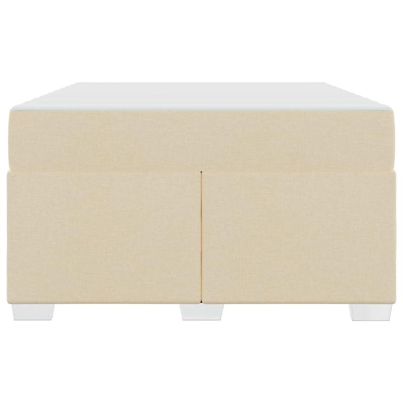 Casa si Gradina - Mobilier - Paturi si accesorii - Paturi - Cadru de pat Altele Crem 120 x 190 cm tesatura - Infinity.ro