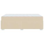 Casa si Gradina - Mobilier - Paturi si accesorii - Paturi - Cadru de pat Altele Crem 120 x 190 cm tesatura - Infinity.ro