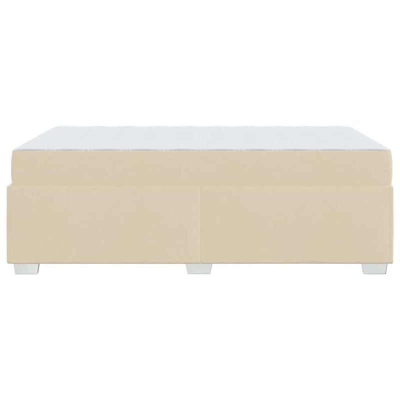 Casa si Gradina - Mobilier - Paturi si accesorii - Paturi - Cadru de pat Altele Crem 120 x 190 cm tesatura - Infinity.ro