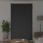 Casa si Gradina - Textile si covoare - Rulouri si jaluzele - Jaluzea pentru Fereastra cu perdele Altele Manual Negru 135 x 220 cm Aluminiu - Infinity.ro
