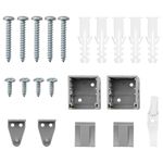 Casa si Gradina - Textile si covoare - Rulouri si jaluzele - Jaluzea pentru Fereastra Argintiu 80 x 130 cm Aluminiu - Infinity.ro