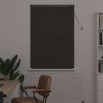 Casa si Gradina - Textile si covoare - Rulouri si jaluzele - Jaluzea pentru Fereastra Gri inchis 85 x 175 cm Aluminiu - Infinity.ro