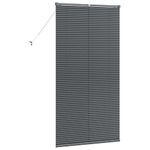 Casa si Gradina - Textile si covoare - Rulouri si jaluzele - Jaluzea pentru Fereastra Gri inchis 85 x 175 cm Aluminiu - Infinity.ro