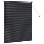 Casa si Gradina - Textile si covoare - Rulouri si jaluzele - Jaluzea pentru Fereastra cu perdele Altele Manual Negru 100 x 130 cm Aluminiu - Infinity.ro