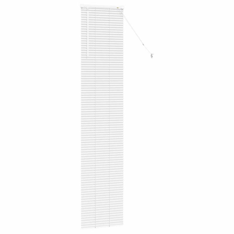 Casa si Gradina - Textile si covoare - Rulouri si jaluzele - Jaluzea pentru Fereastra cu perdele Altele Manual Alb 80 x 130 cm Aluminiu - Infinity.ro