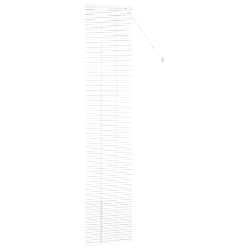 Casa si Gradina - Textile si covoare - Rulouri si jaluzele - Jaluzea pentru Fereastra cu perdele Altele Manual Alb 80 x 130 cm Aluminiu - Infinity.ro