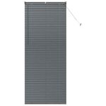 Casa si Gradina - Textile si covoare - Rulouri si jaluzele - Jaluzea pentru Fereastra Gri inchis 80 x 130 cm Aluminiu - Infinity.ro