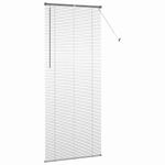 Casa si Gradina - Textile si covoare - Rulouri si jaluzele - Jaluzea pentru Fereastra Gri inchis 80 x 130 cm Aluminiu - Infinity.ro