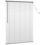 Casa si Gradina - Textile si covoare - Rulouri si jaluzele - Jaluzea pentru Fereastra cu perdele Altele Manual Negru 125 x 175 cm Aluminiu - Infinity.ro