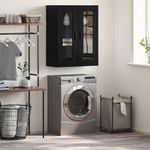 Casa si Gradina - Mobilier - Comode si corpuri - Comode - Dulap montat pe perete cu raft Pe perete Stejar negru 69.5 x 34 x 90 cm - Infinity.ro