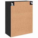 Casa si Gradina - Mobilier - Comode si corpuri - Comode - Dulap montat pe perete cu raft Pe perete Stejar negru 69.5 x 34 x 90 cm - Infinity.ro